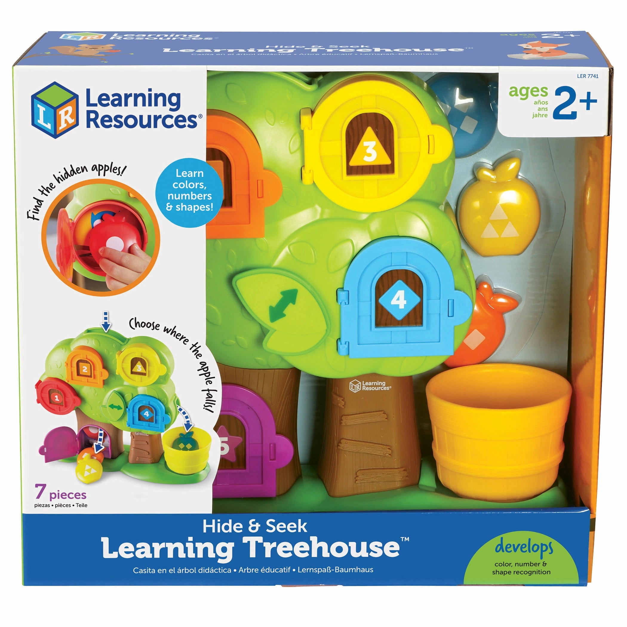 Learning Resources Hide & Seek Learning TreeHouse - Interactive Educational Toy