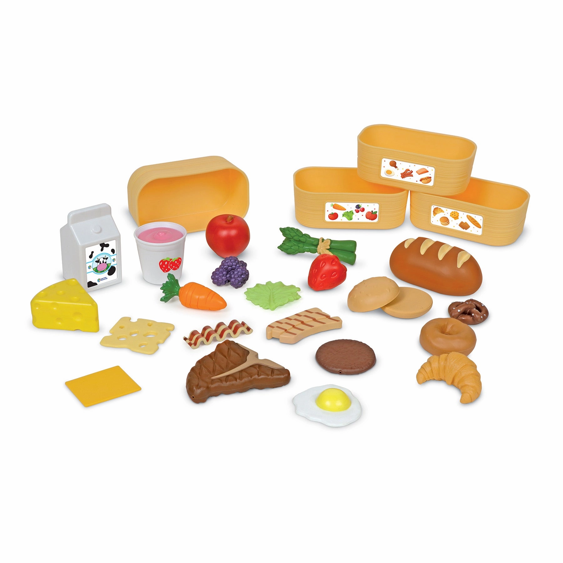 Learning Resources New Sprouts Pick 'n' Sort Food Groups - Educational Play Set