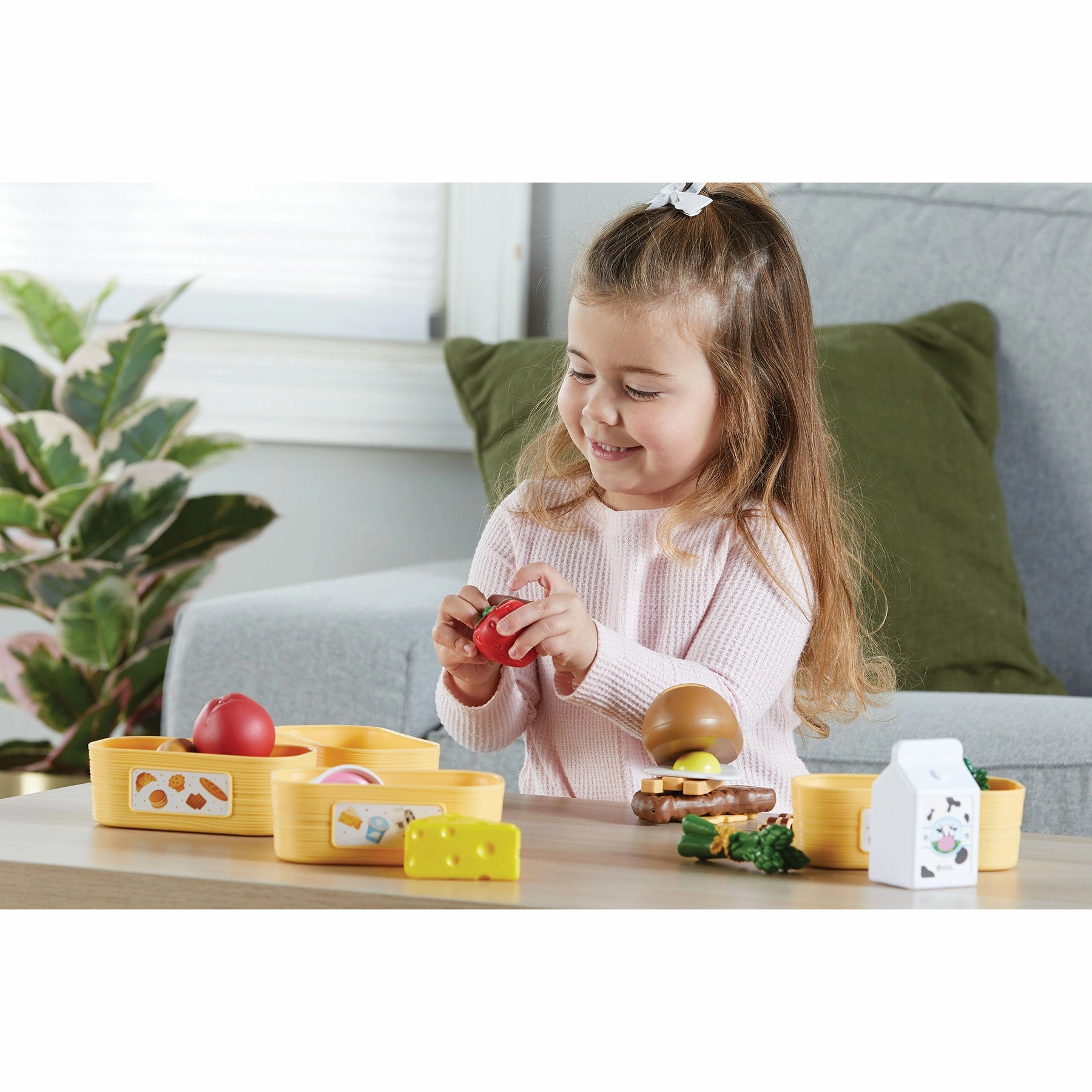 Learning Resources New Sprouts Pick 'n' Sort Food Groups - Educational Play Set