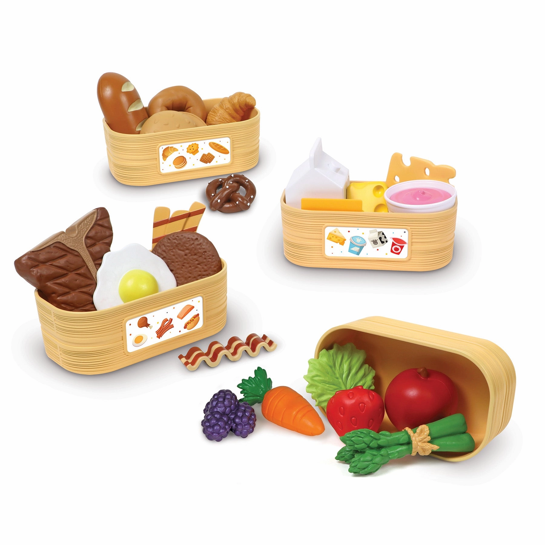 Learning Resources New Sprouts Pick 'n' Sort Food Groups - Educational Play Set