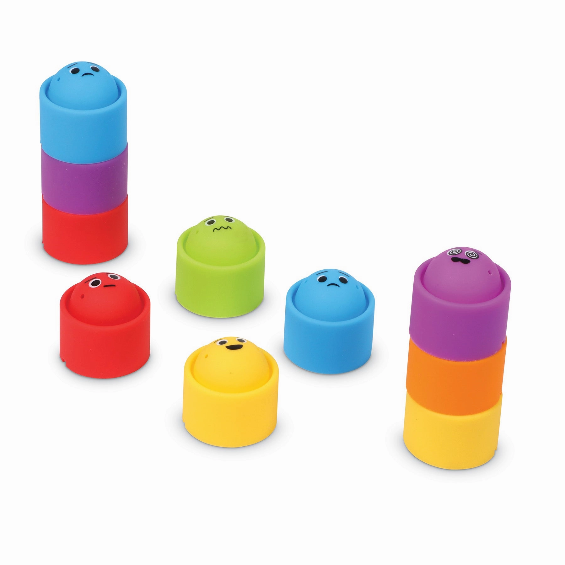 Learning Resources Rainbow Emotions Fidget Poppers - SEL Classroom Set