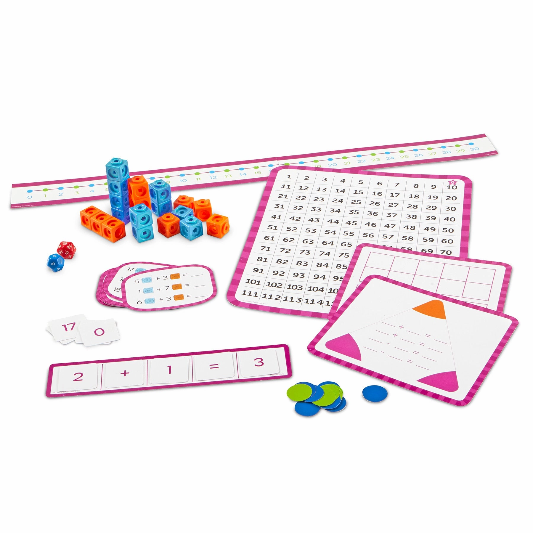 Learning Resources Skill Builders! 1st Grade Math Wizardry - Addition & Subtraction Kit