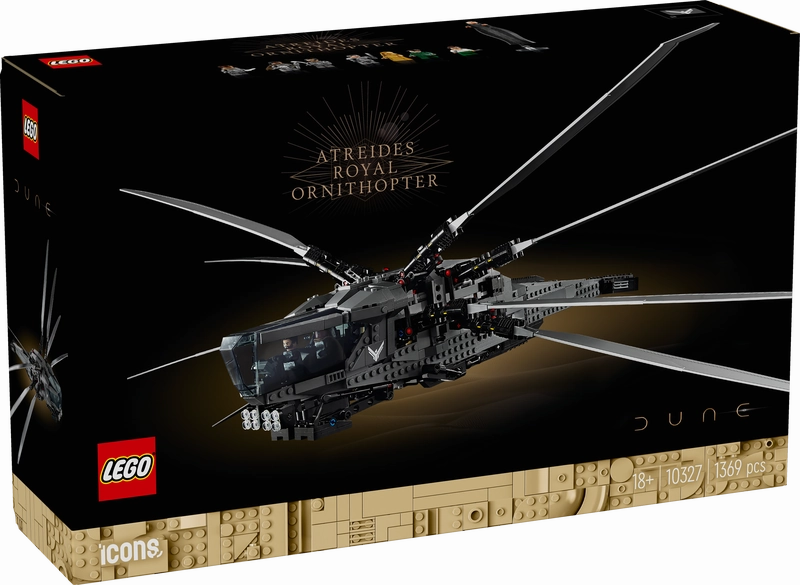 LEGO 10327 Icons Dune Atreides Royal Ornithopter