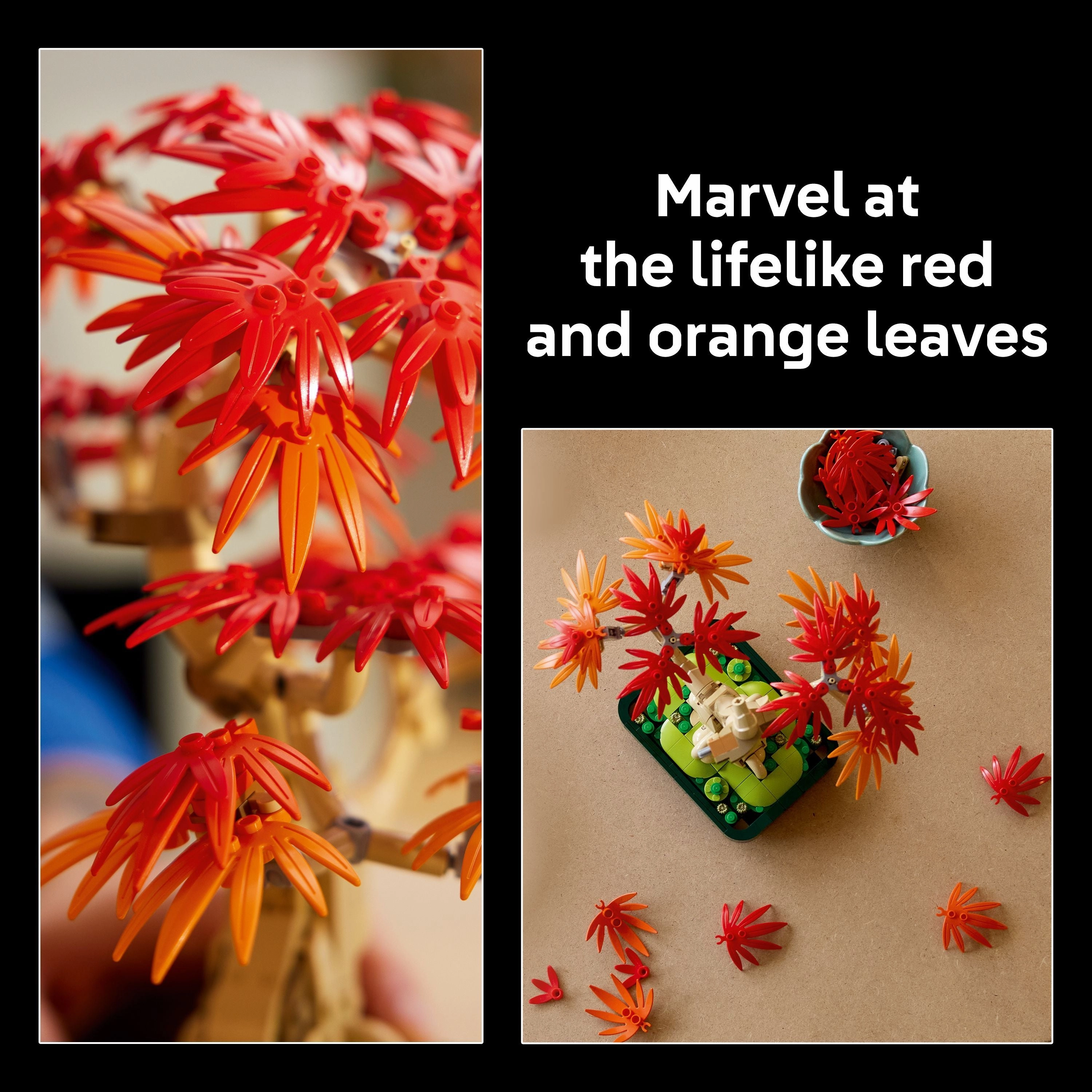 LEGO 10348 Botanicals Japanese Red Maple Bonsai Tree
