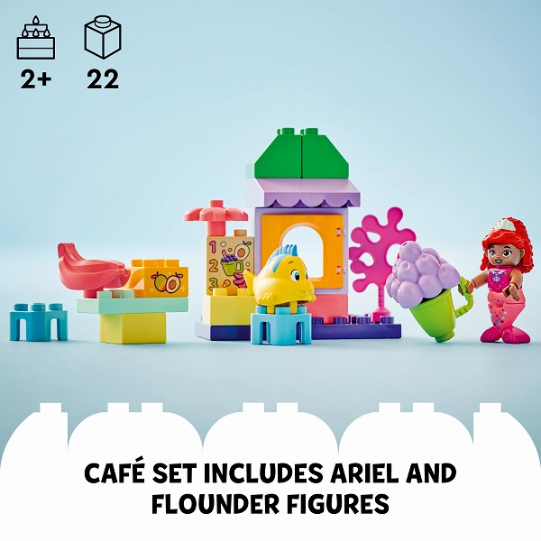 LEGO 10420 DUPLO Disney Ariel And Flounder's Cafe Stand