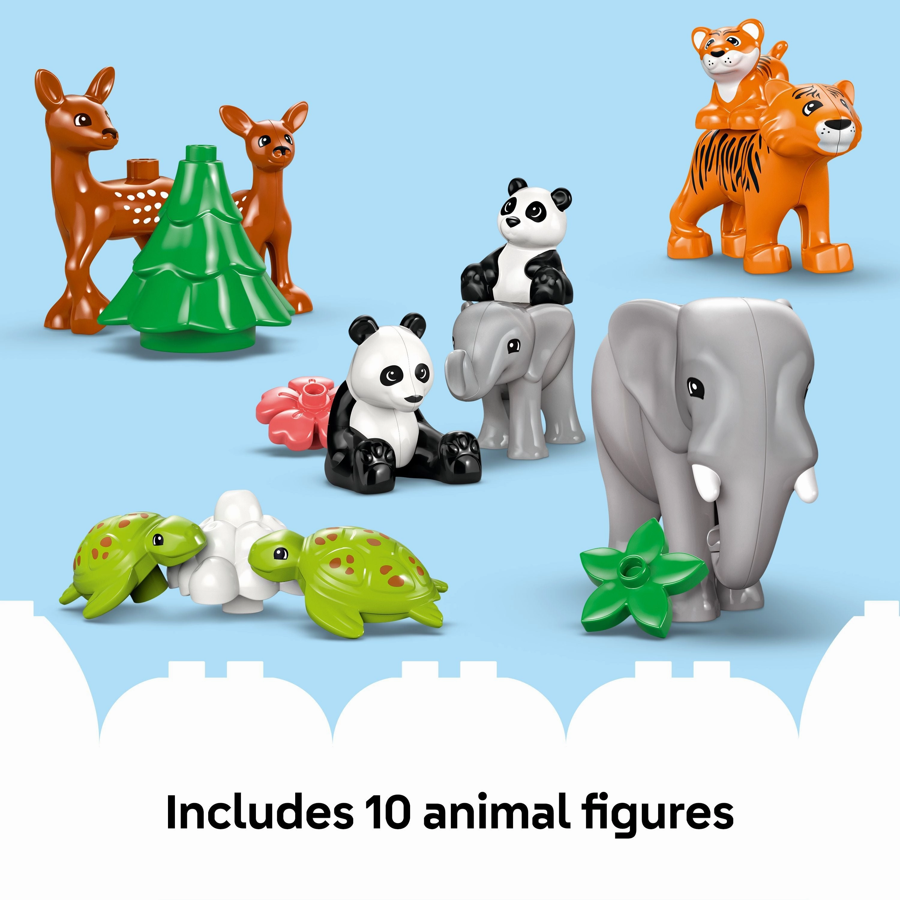LEGO 10446 DUPLO 3 In 1 Wild Animal Families