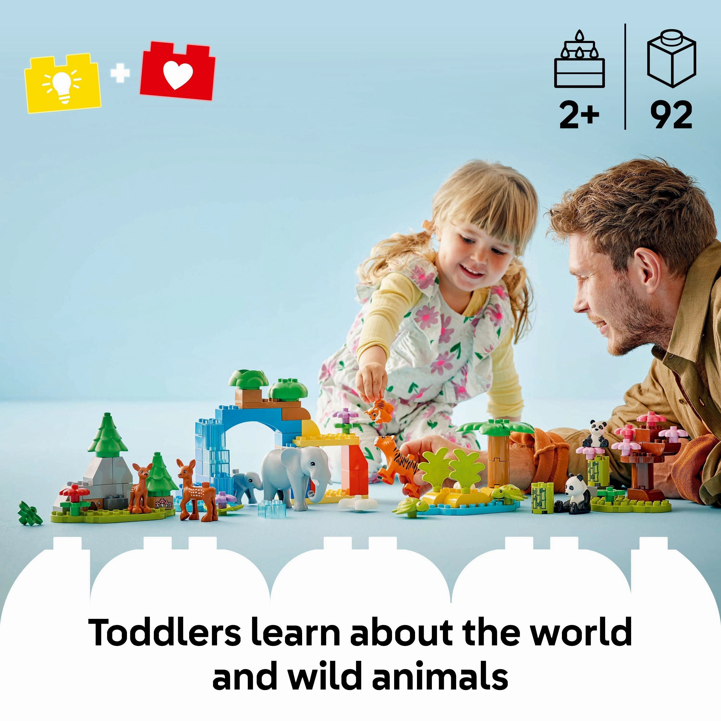 LEGO 10446 DUPLO 3 In 1 Wild Animal Families