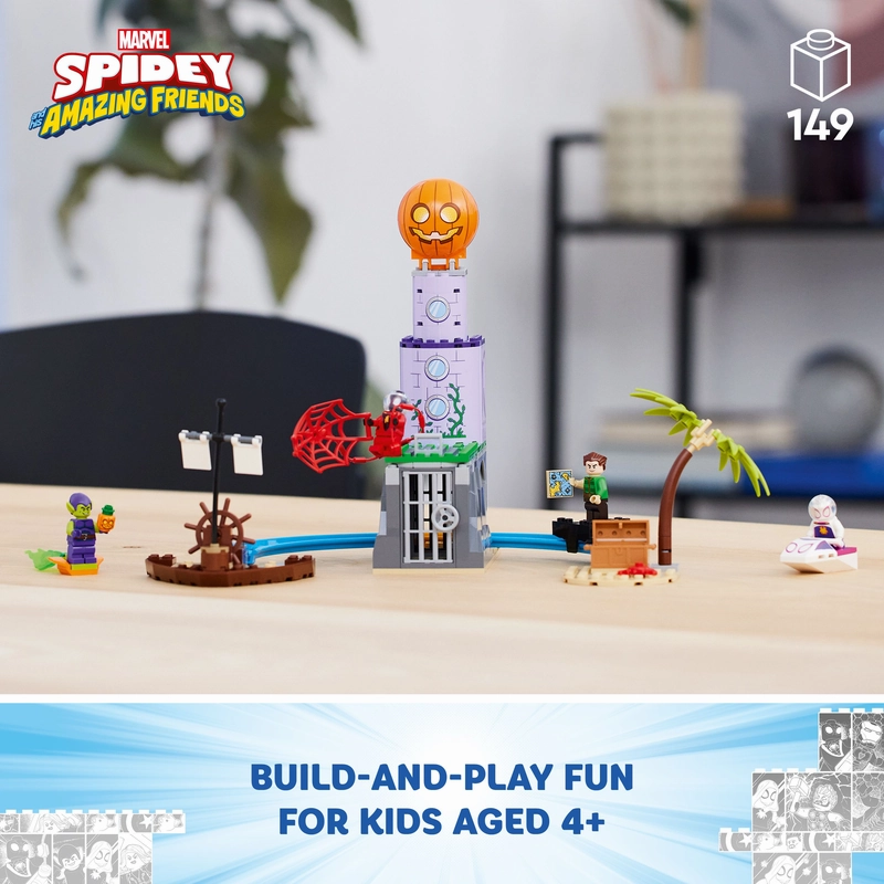LEGO 10790 Marvel Spider-Man Team Spidey At Green Goblin's Lighthouse
