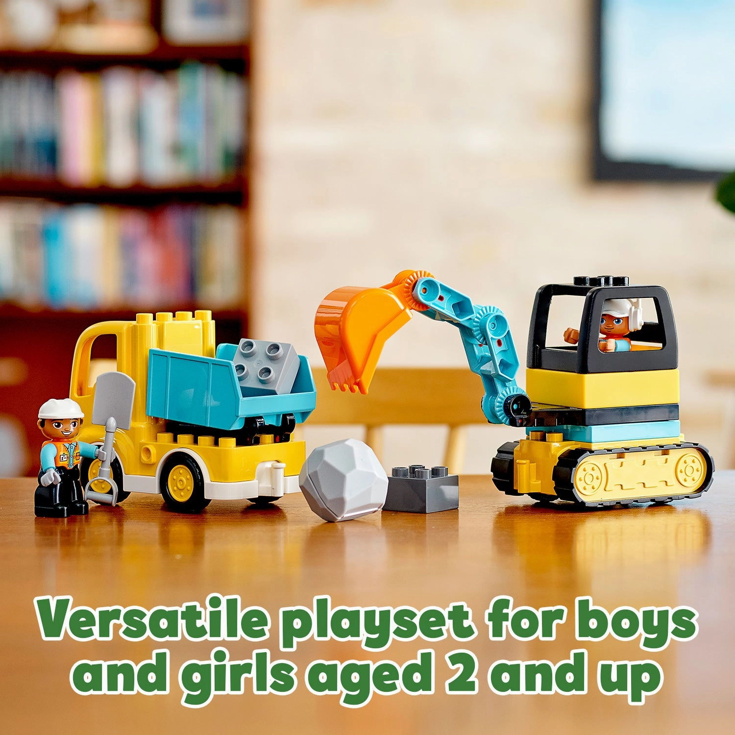 LEGO 10931 DUPLO Construction Truck & Tracked Excavator