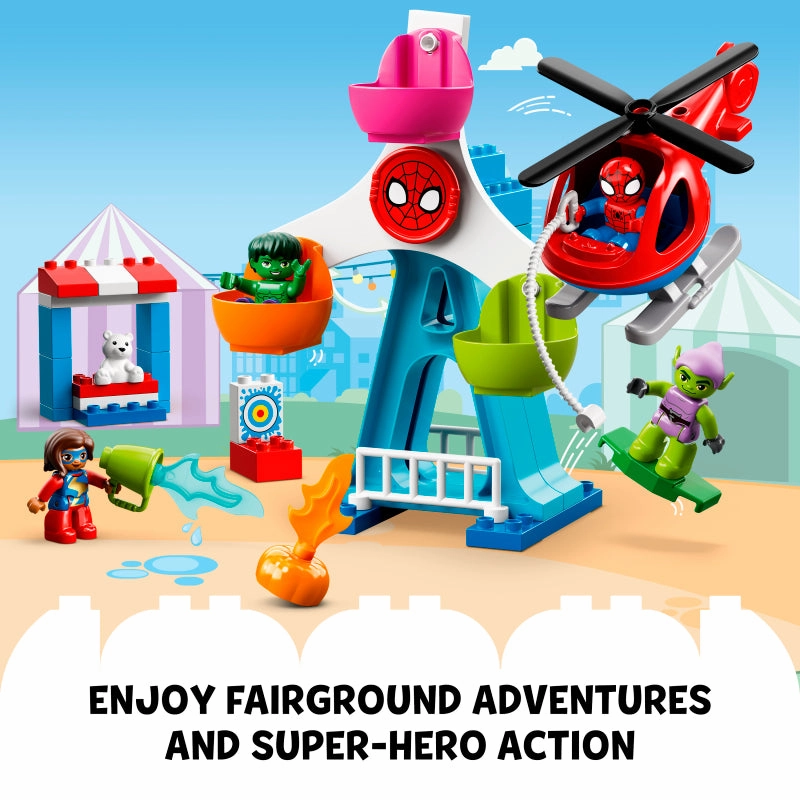 LEGO 10963 DUPLO Marvel Spider-Man & Friends Funfair Adventure