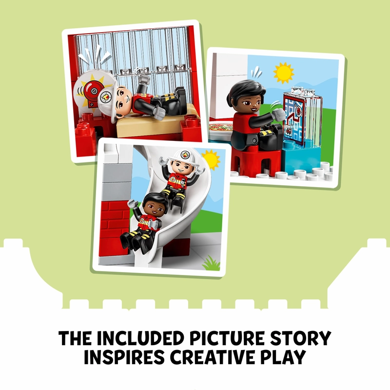 LEGO 10970 DUPLO Fire Station & Helicopter