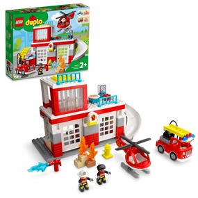 LEGO 10970 DUPLO Fire Station & Helicopter