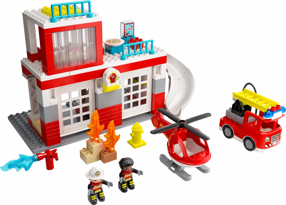 LEGO 10970 DUPLO Fire Station & Helicopter