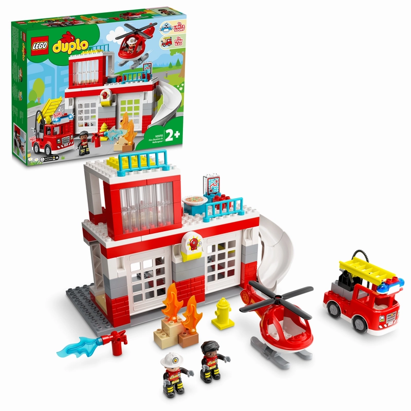LEGO 10970 DUPLO Fire Station & Helicopter