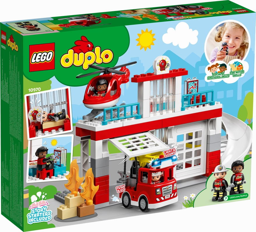 LEGO 10970 DUPLO Fire Station & Helicopter