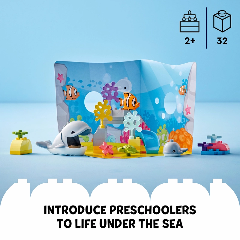 LEGO 10972 DUPLO Wild Animals Of The Ocean