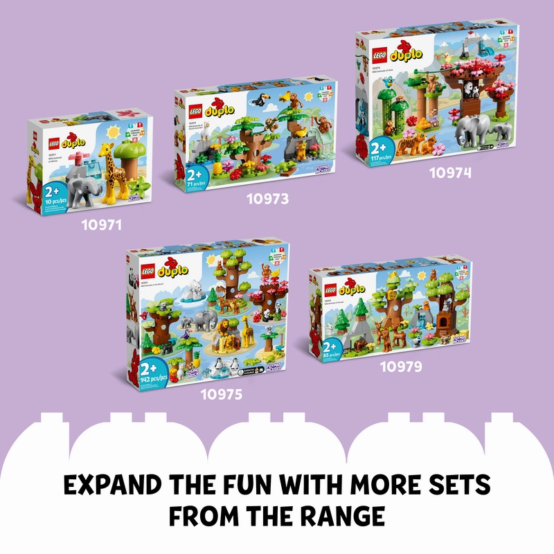 LEGO 10972 DUPLO Wild Animals Of The Ocean