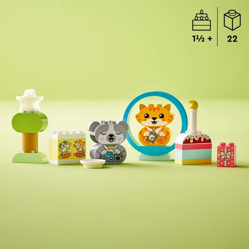 LEGO 10977 DUPLO My First Puppy & Kitten With Sounds