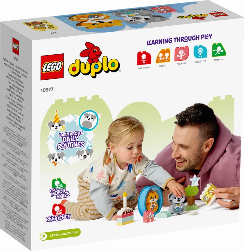 LEGO 10977 DUPLO My First Puppy & Kitten With Sounds