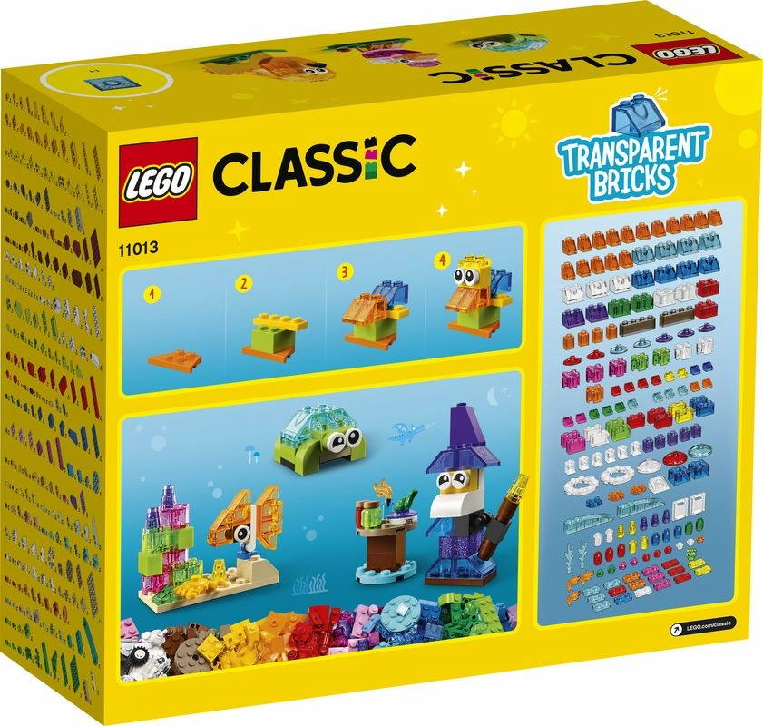 LEGO 11013 Classic Creative Transparent Bricks