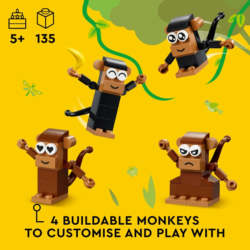 LEGO 11031 Classic Creative Monkey Fun