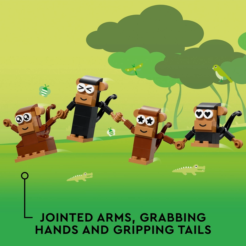 LEGO 11031 Classic Creative Monkey Fun