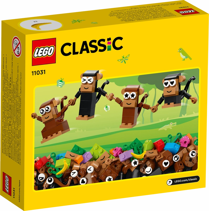 LEGO 11031 Classic Creative Monkey Fun