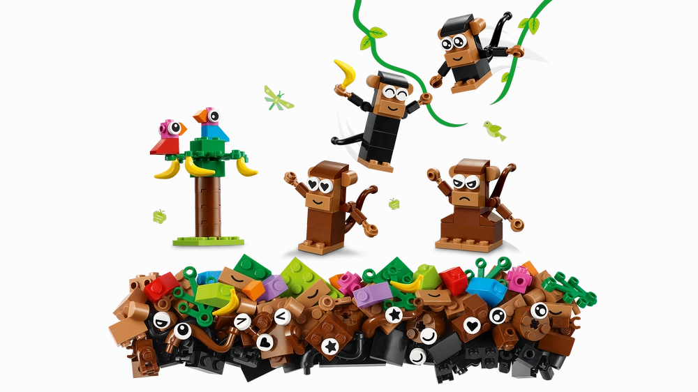 LEGO 11031 Classic Creative Monkey Fun