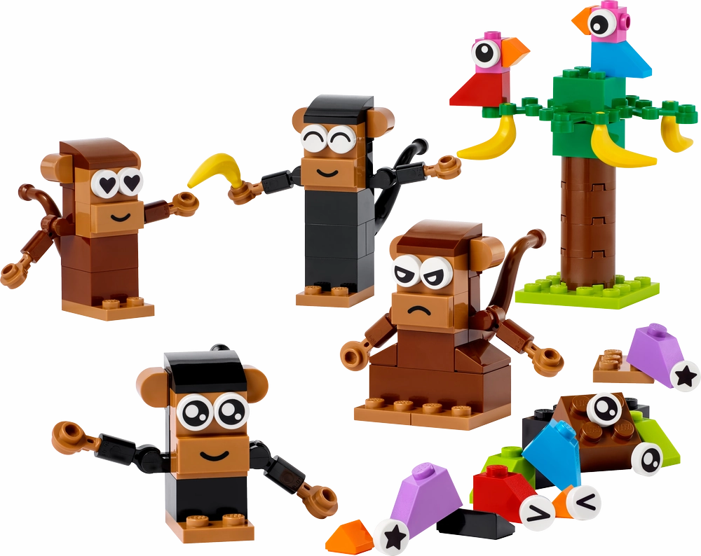 LEGO 11031 Classic Creative Monkey Fun
