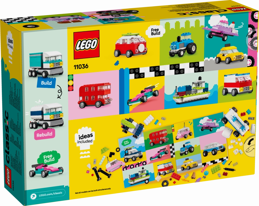 LEGO 11036 Classic Creative Vehicles
