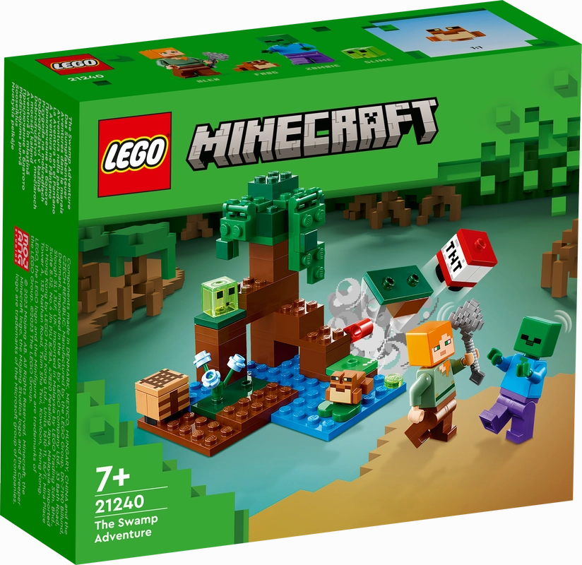 LEGO 21240 Minecraft The Swamp Adventure