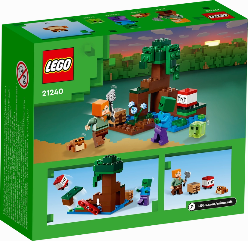 LEGO 21240 Minecraft The Swamp Adventure