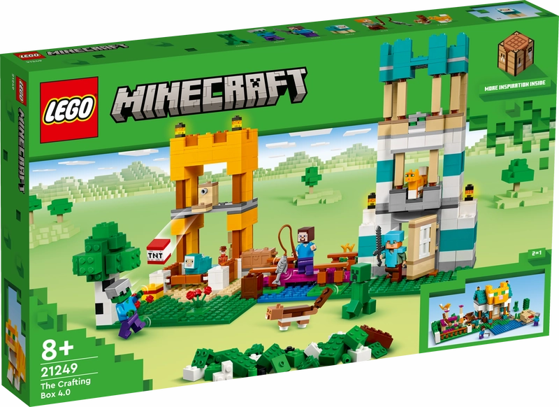 LEGO 21249 Minecraft The Crafting Box 4.0