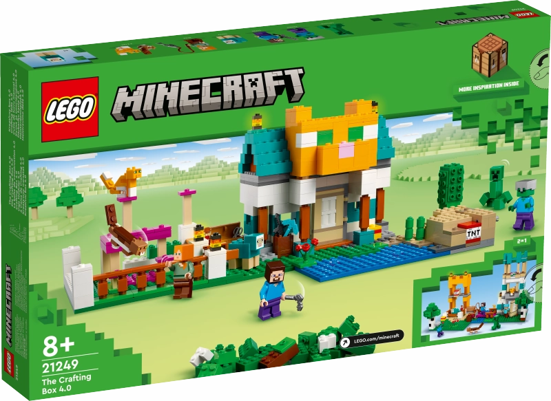 LEGO 21249 Minecraft The Crafting Box 4.0