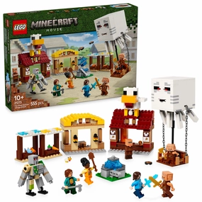 LEGO 21273 Minecraft The Ghast Balloon Village Attack