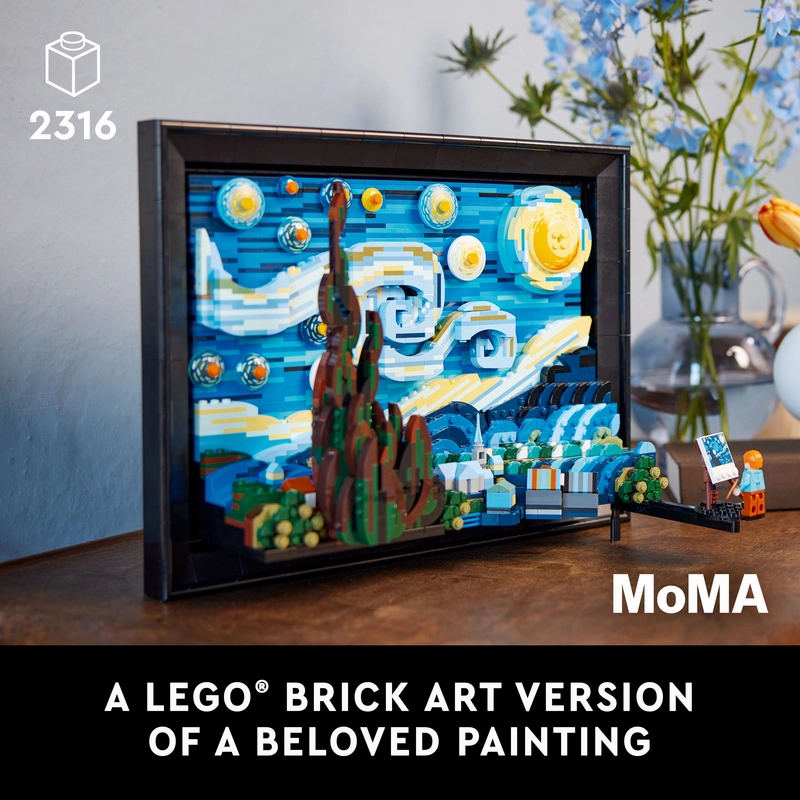 LEGO 21333 Ideas Vincent Van Gogh - The Starry Night