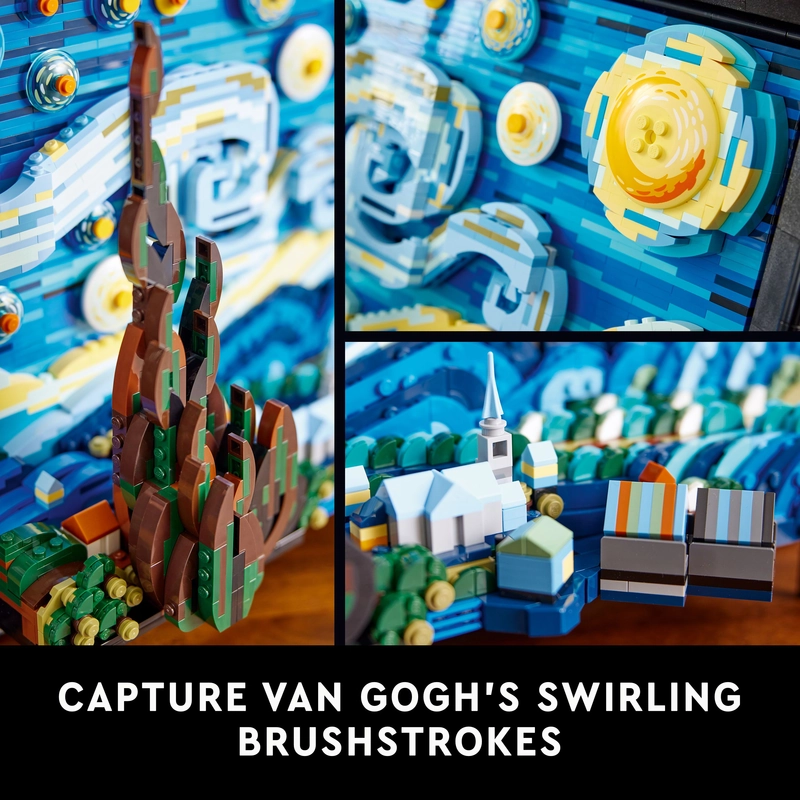 LEGO 21333 Ideas Vincent Van Gogh - The Starry Night