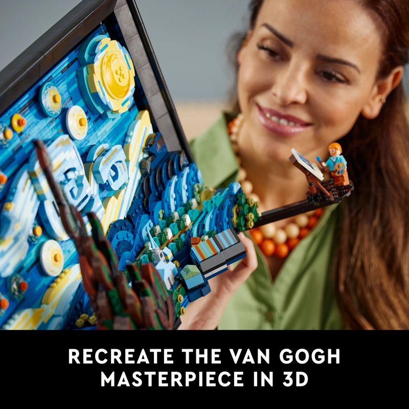 LEGO 21333 Ideas Vincent Van Gogh - The Starry Night