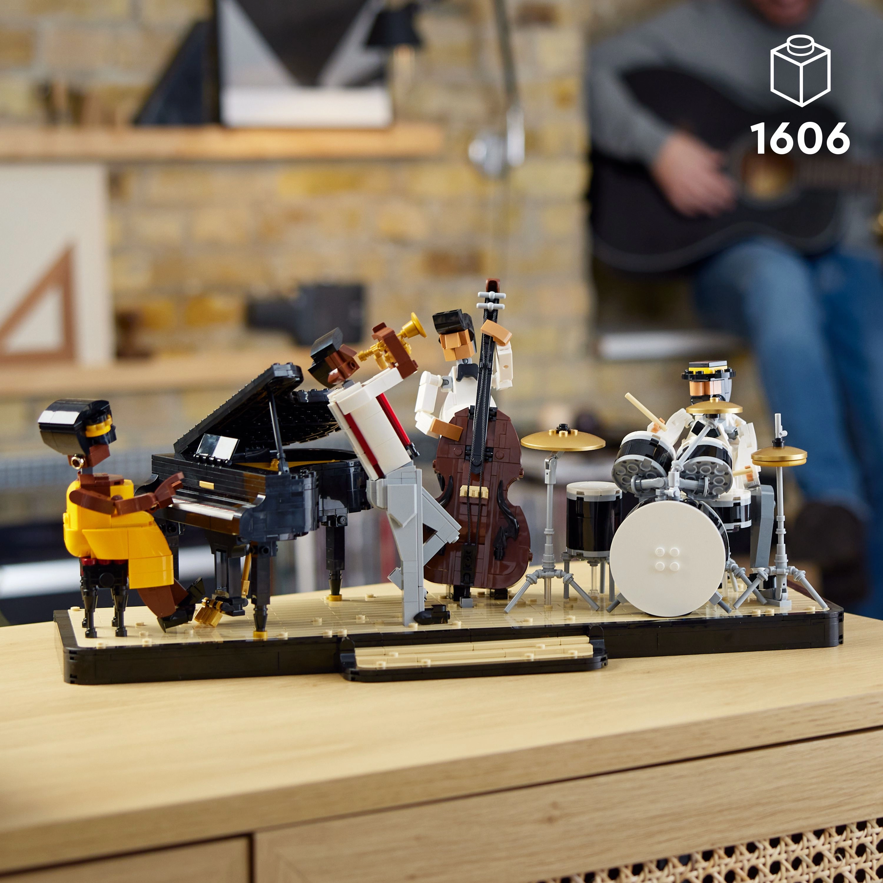 LEGO 21334 Ideas Jazz Quartet 21334 Building Kit For Music-Loving Adults