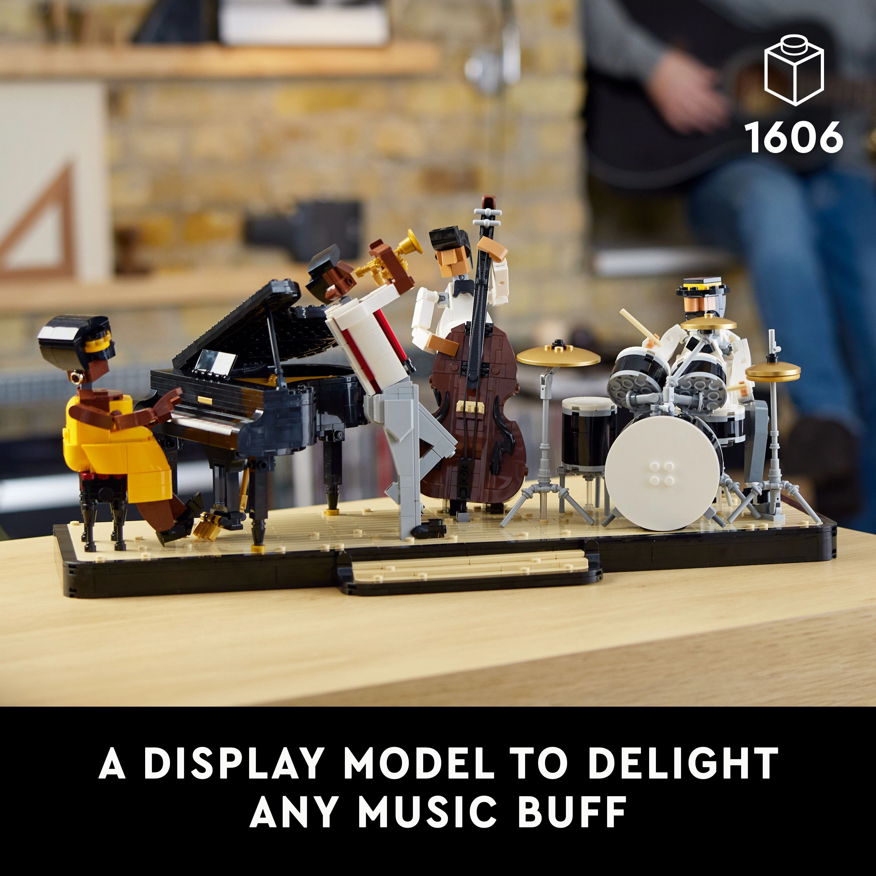 LEGO 21334 Ideas Jazz Quartet 21334 Building Kit For Music-Loving Adults