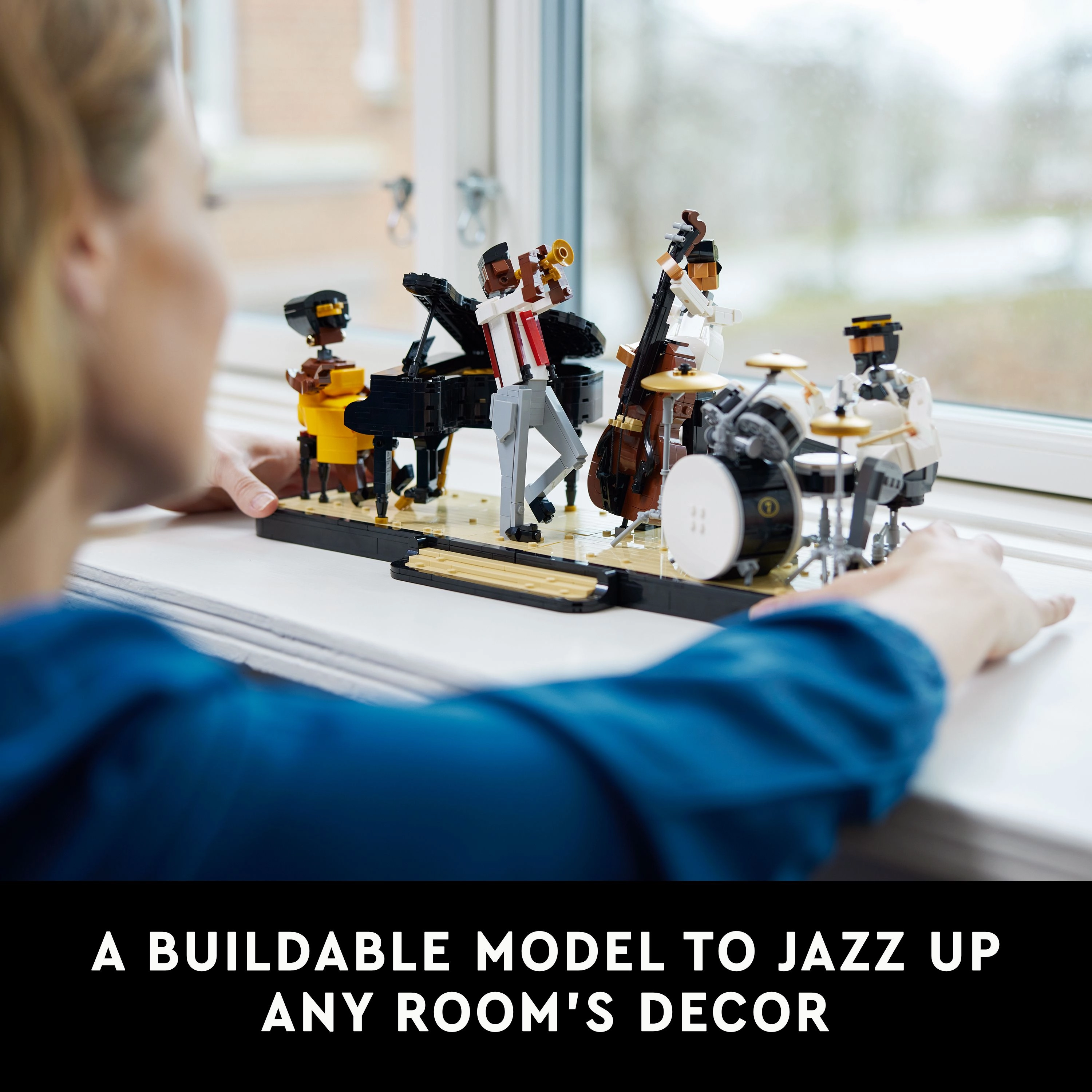 LEGO 21334 Ideas Jazz Quartet 21334 Building Kit For Music-Loving Adults