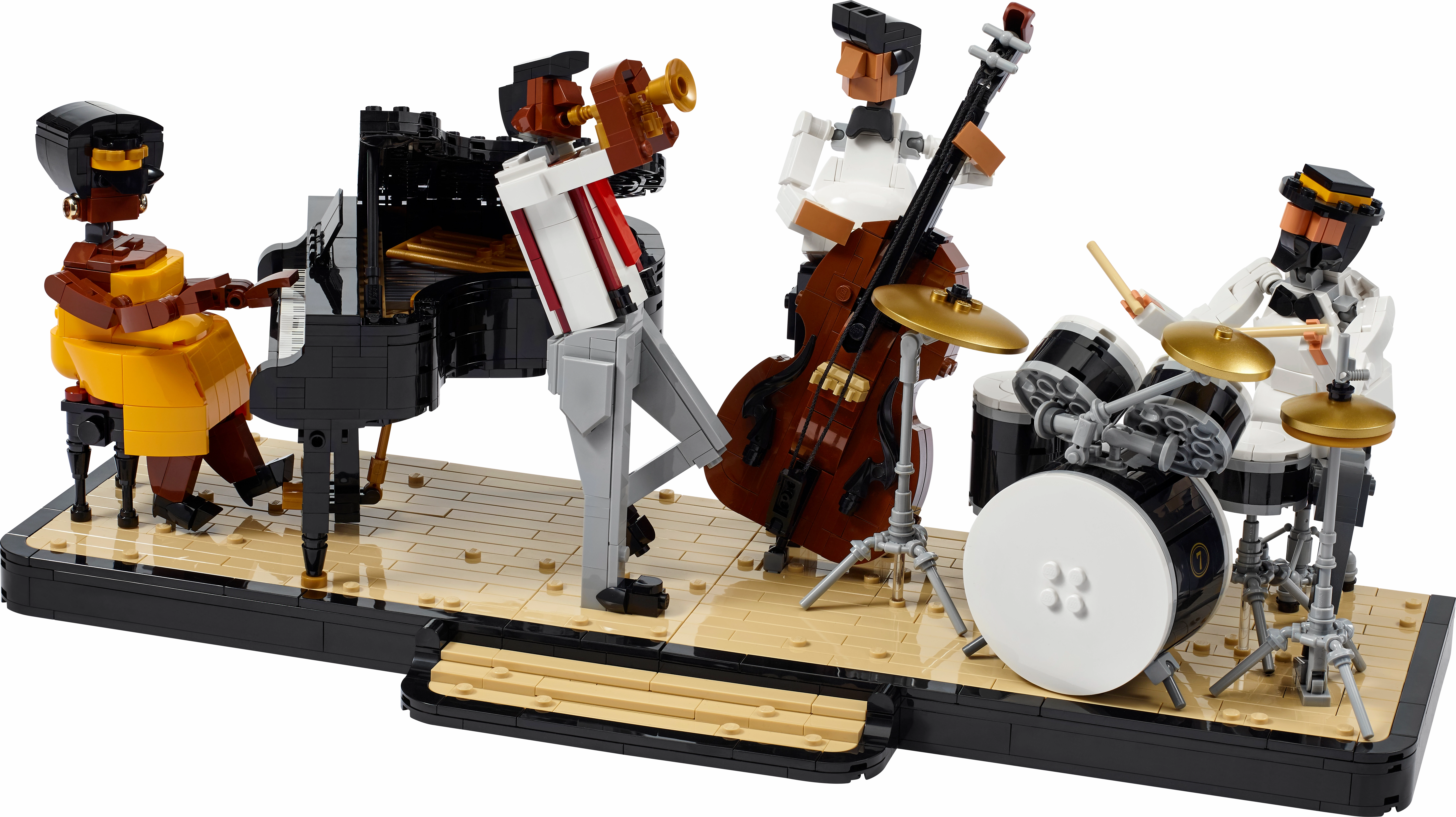 LEGO 21334 Ideas Jazz Quartet 21334 Building Kit For Music-Loving Adults