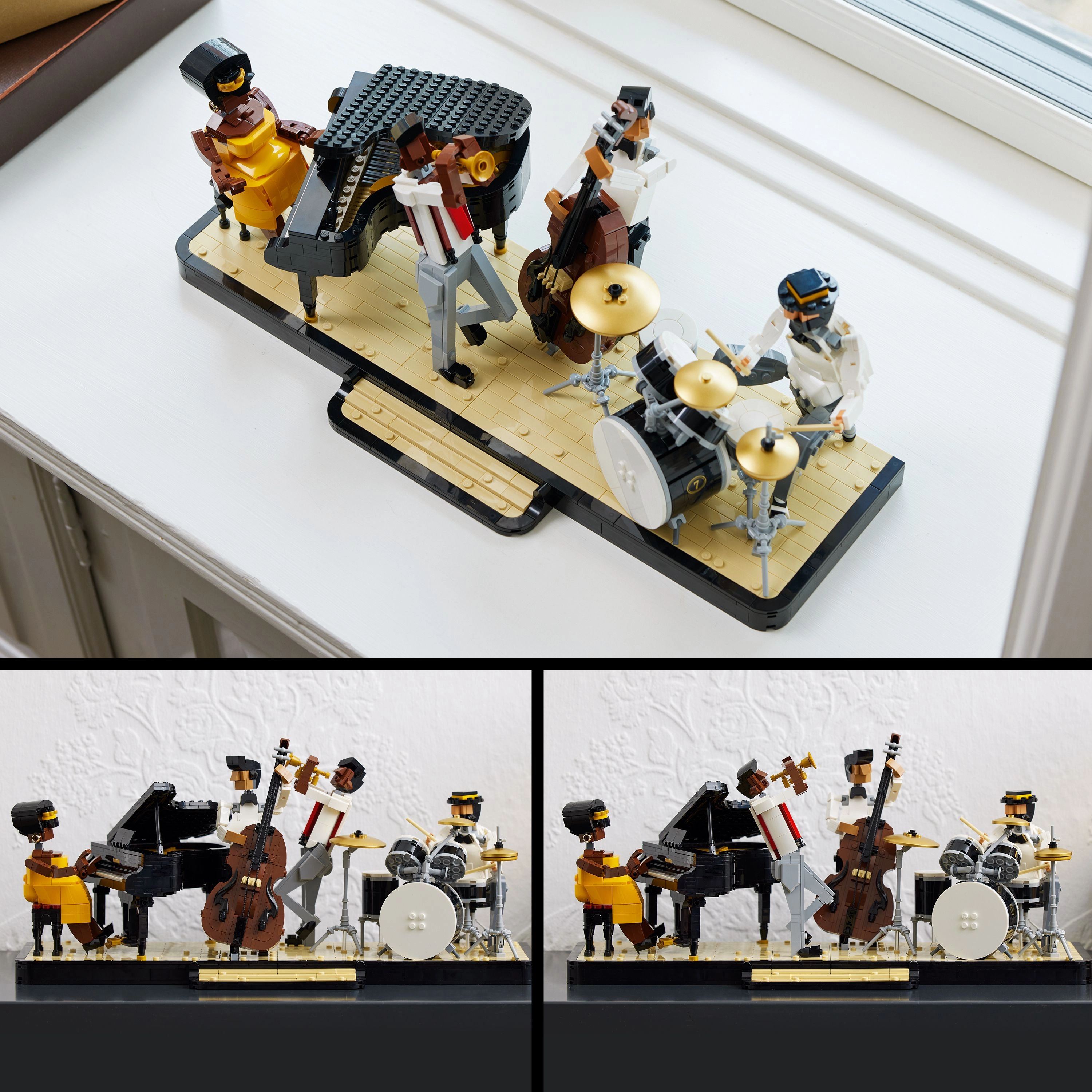 LEGO 21334 Ideas Jazz Quartet 21334 Building Kit For Music-Loving Adults