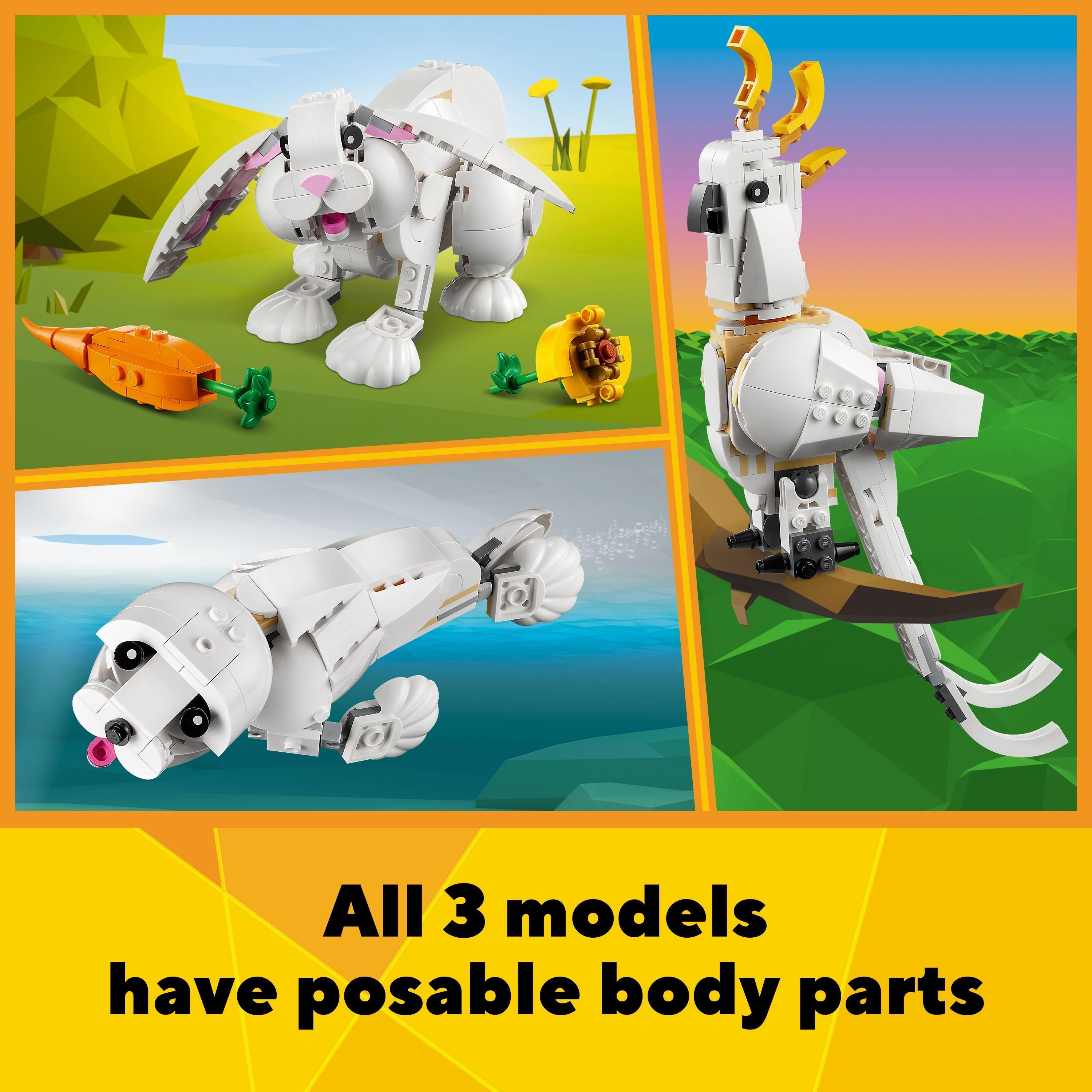 LEGO 31133 Creator White Rabbit