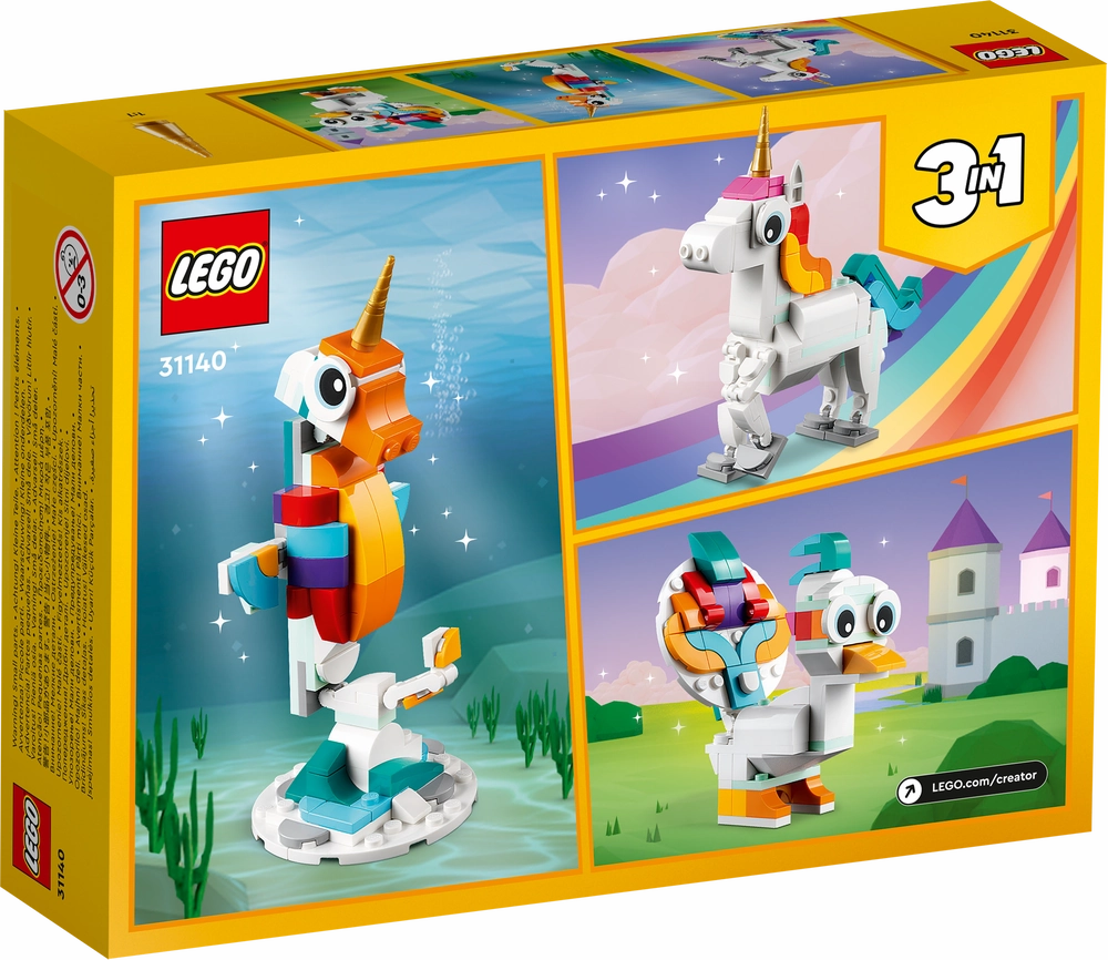 LEGO 31140 Creator Magical Unicorn