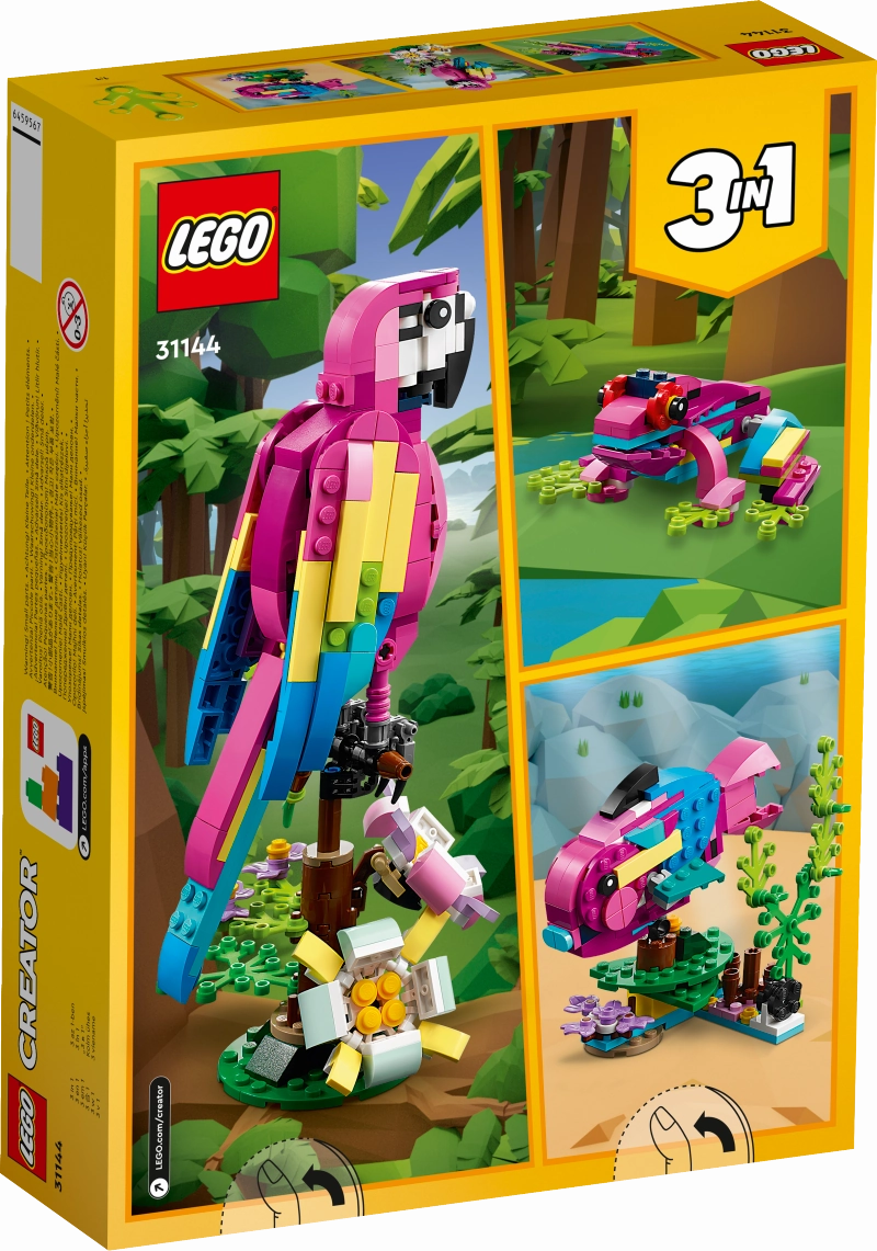 LEGO 31144 Creator Exotic Pink Parrot