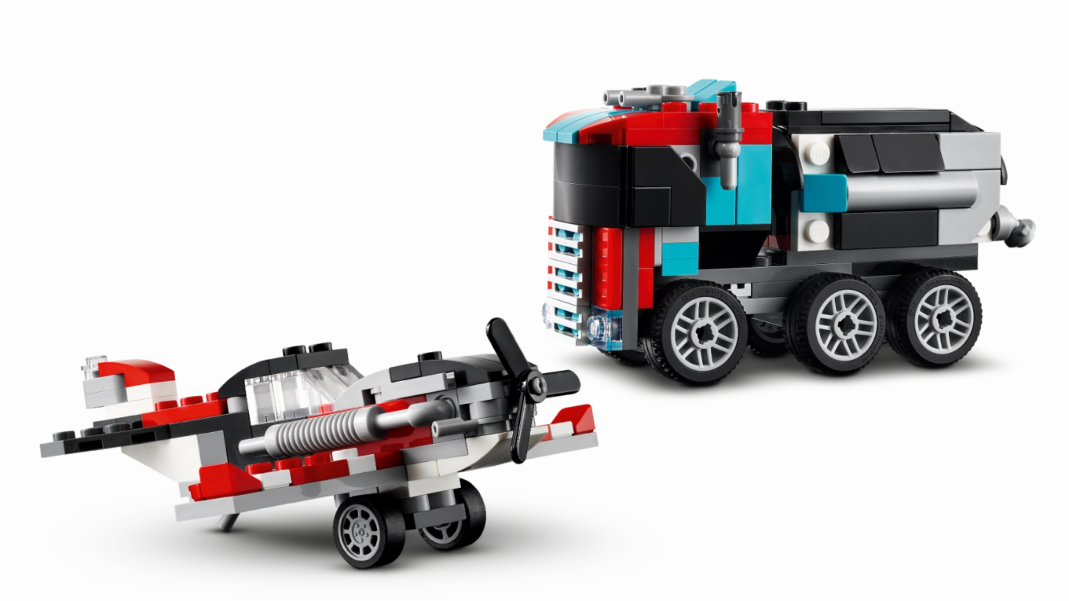 LEGO 31146 Creator Flatbed Truck With Helicopter