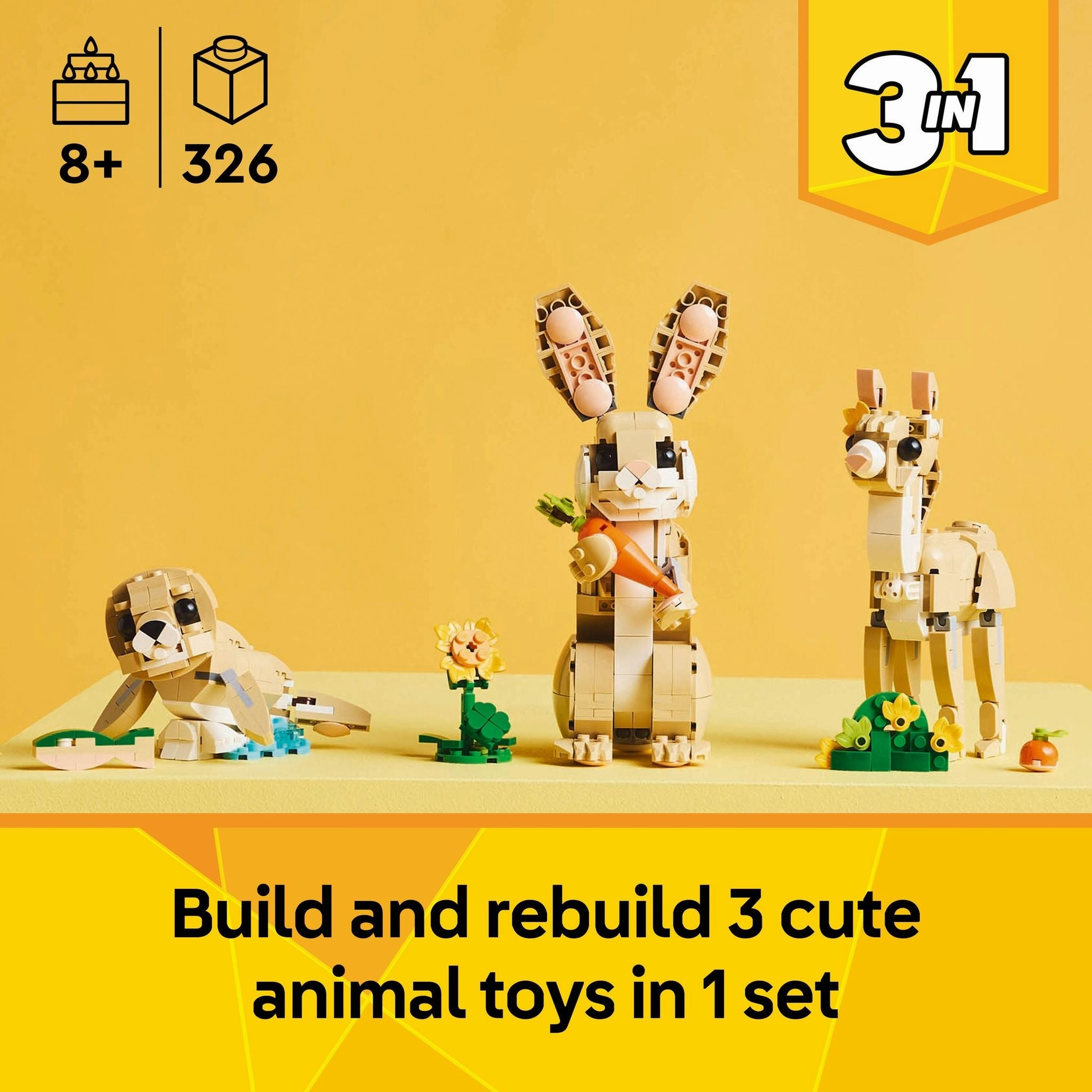 LEGO 31162 Creator Cute Bunny