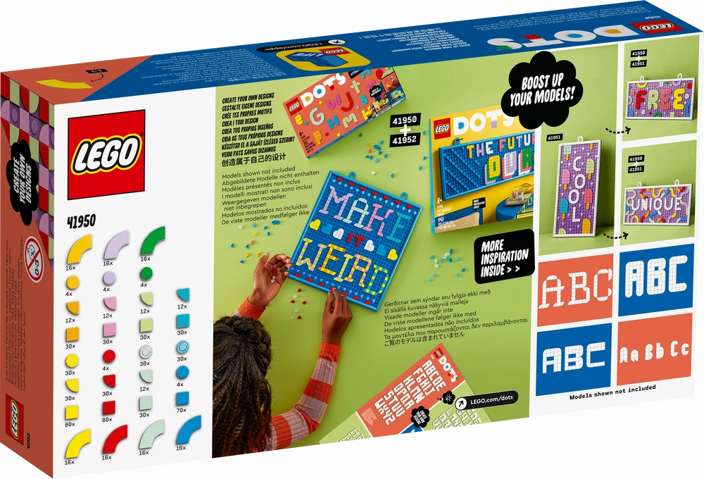 LEGO 41950 Dots Lots Of Dots Lettering