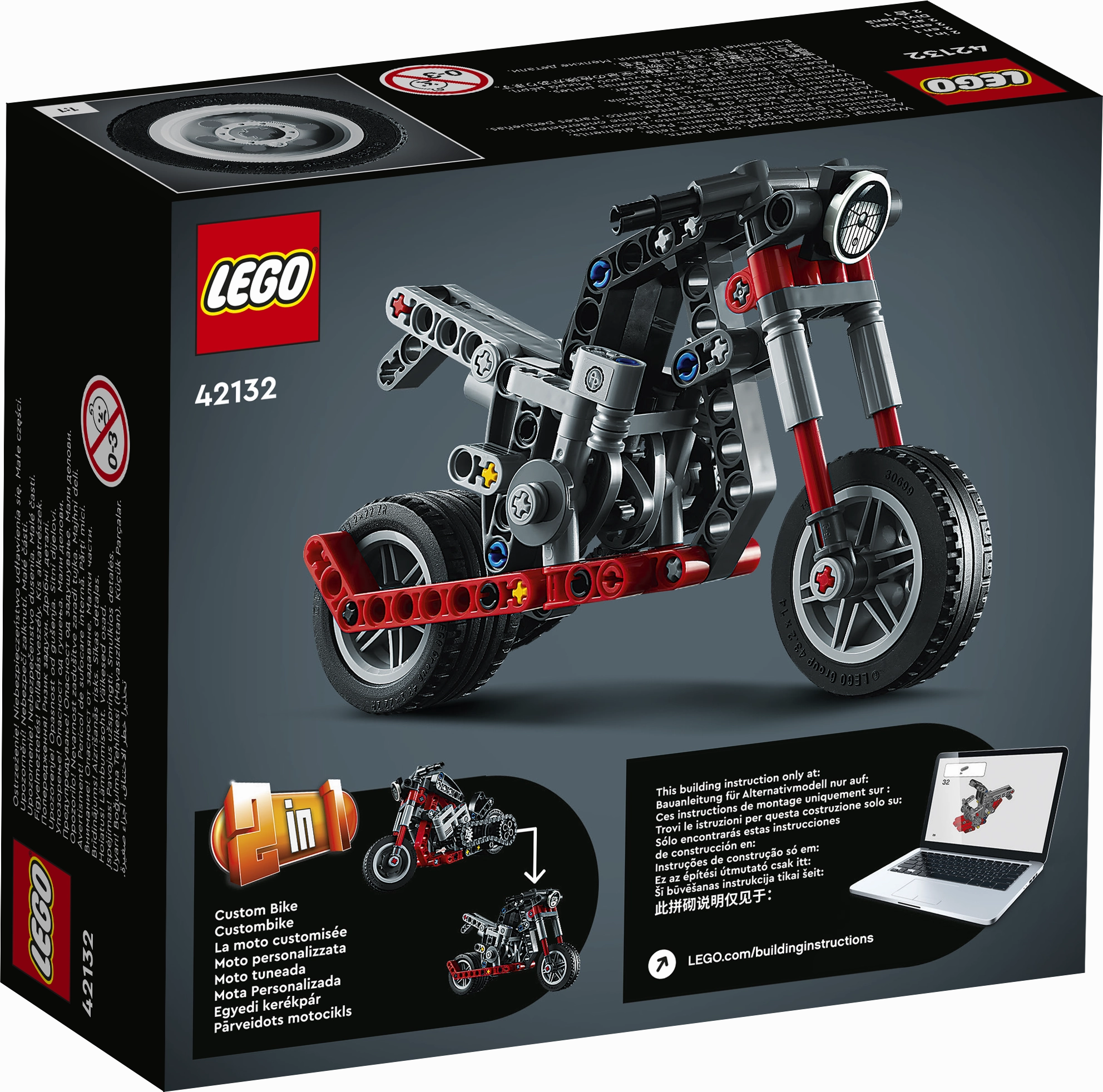 LEGO 42132 Technic Motorcycle